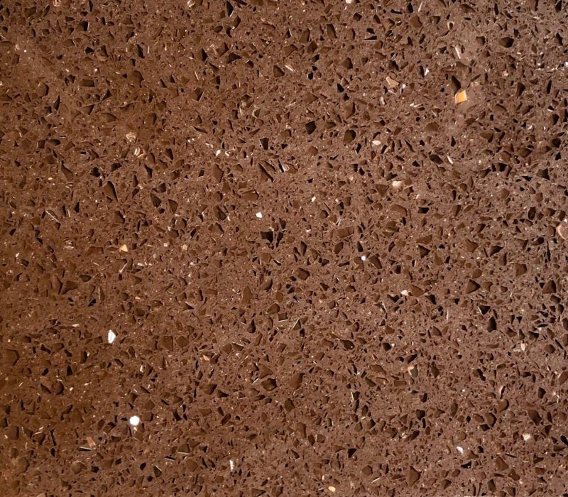 Столешница п-образная кварц Tichnistone Starlight Brown Столешница п-образная кварц Tichnistone Starlight Brown